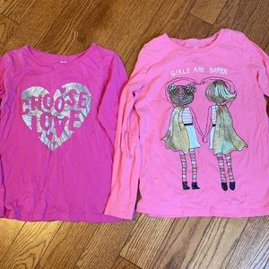 2 Carter’s Kid Long Sleeve Shirts